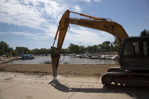 Empezaron las obras para convertir en parque público al puerto de San Isidro