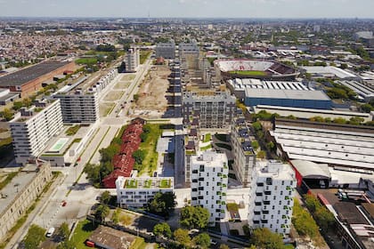 El predio del complejo Estación Buenos Aires tiene 28 hectáreas; a las viviendas sumarán dos escuelas