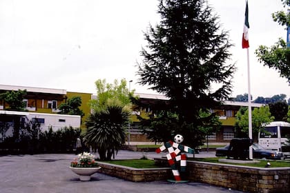 El ingreso a Trigoria