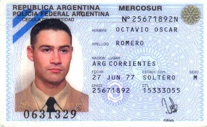 El prefecto Octavio Romero, asesinado en 2011 en Vicente López