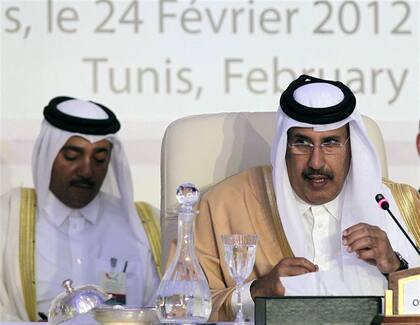 El expremier de Qatar, Al-Thani