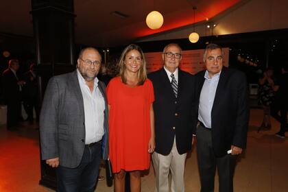 Juan Grassa, Marisa Bircher, Rodolfo Rossi y Ricardo Yapur