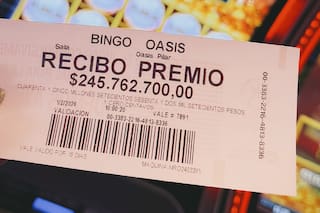 Bingo Oasis Pilar entregó el premio más alto en la historia de bingos y casinos de Argentina