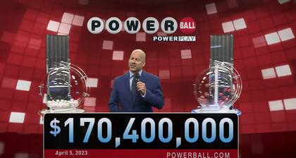 El premio mayor del Powerball de este miércoles 5 de abril fue de más de US$170 millones