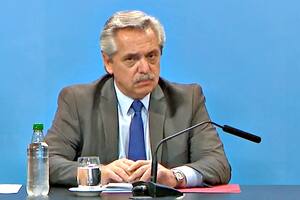 El presidente Alberto Fernández