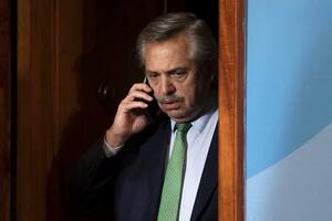 El presidente Alberto Fernández