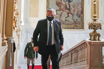 El presidente, Alberto Fernández