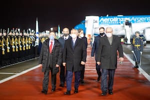 Alberto Fernández llegó a Moscú y hoy se reunirá con Vladimir Putin