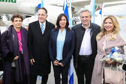 El presidente Alberto Fernández arribó a Israel