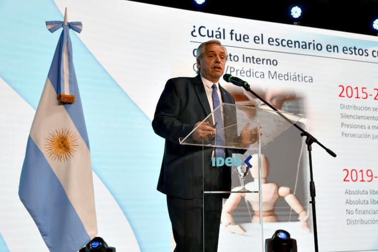 Coloquio de IDEA: ante empresarios, Alberto Fernández defendió el rol del Estado y criticó a la oposición