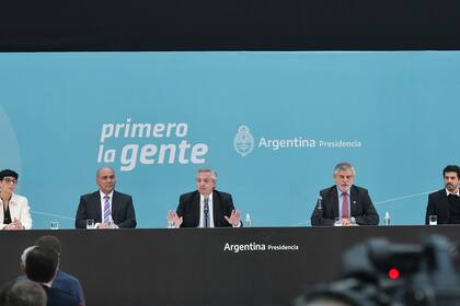 El Presidente Alberto Fernández encabezó el acto de presentación de obras de infraestructura científica y tecnológica en el marco del programa Construir Ciencia