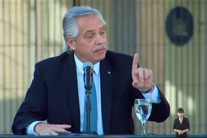 El presidente Alberto Fernández estuvo en La Pampa y criticó a Milei y al resto de la oposición