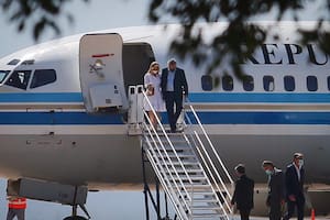 El presidente Alberto Fernández llega a La Rioja - Diego Lima/Env. Especial