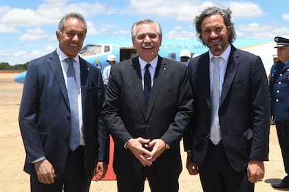 El presidente Alberto Fernández llegó a la ciudad de Brasilia para asistir a los actos previstos por la asunción como jefe de Estado de Brasil de Luiz Inácio Lula da Silva.