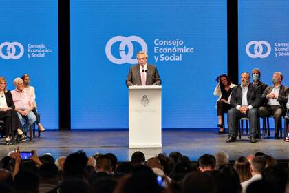 El presidente Alberto Fernández participó del encuentro de cierre de año del Consejo Económico y Social