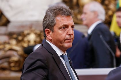 El presidente Alberto Fernandez recibe al presidente de Brasil Luiz Inácio “Lula” da Silva, en la primera visita como presidente.
En la foto Sergio Massa