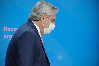 El presidente Alberto Fernández se encuentra aislado tras haberse contagiado con coronavirus
