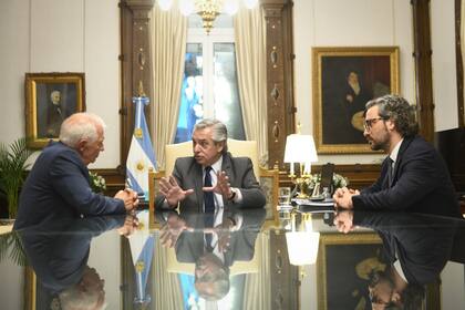 El presidente Alberto Fernández se reunió con Josep Borrell, Alto Representante de Asuntos Exteriores de la Unión Europea