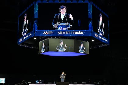 El presidente argentino, Javier Milei, participó en el Madrid Economic Forum en Madrid