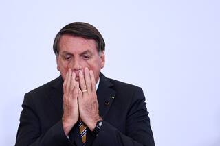 Culpó a la pandemia. Bolsonaro: "Brasil está quebrado, no puedo hacer nada"