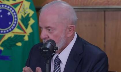 El presidente brasileño, Lula da Silva