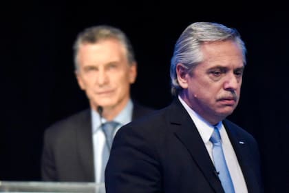 Mauricio Macri y Alberto Fernández. Ambos tienen previsto cerrar la campaña electoral el próximo jueves