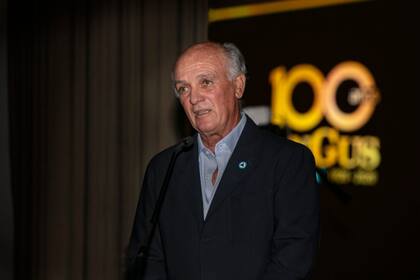 El presidente de Angus, Alfonso Bustillo, durante el anuncio realizado el viernes pasado sobre la muestra de la raza