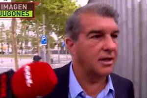 El presidente de Barcelona, Joan Laporta, fue consultado por la renovación de Lionel Messi