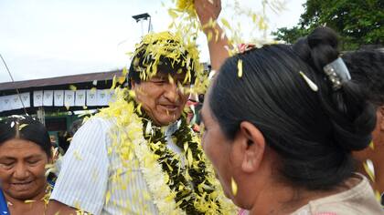 El presidente de Boloivia, Evo Morales