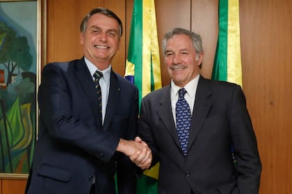 A mediados de la semana pasada el canciller Felipe Solá mantuvo una reunión con Bolsonaro