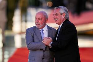 Alberto Fernández inicia su tercera visita en cinco meses a Lula da Silva