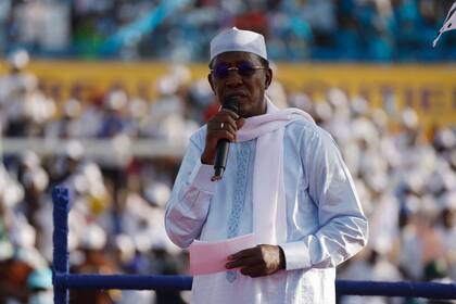 El presidente de Chad, Idriss Déby Itno