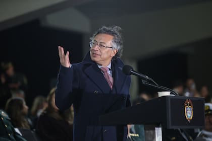 El presidente de Colombia Gustavo Petro