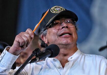 El presidente de Colombia, Gustavo Petro