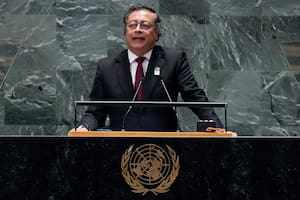 El presidente de Colombia, Gustavo Petro, en su pronunciamiento ante la 79° reunión de la Asamblea General de Naciones Unidas