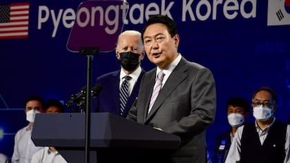 El presidente de Corea del Sur Yoon estará de visita en Washington, con el presidente Biden