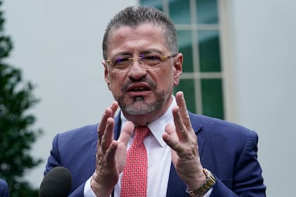 El presidente de Costa Rica, Rodrigo Chaves
