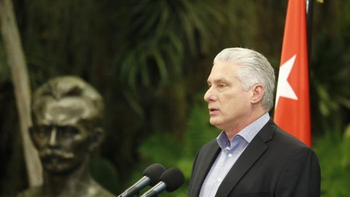 Díaz-Canel Rechaza Renunciar, Defiende Soberanía Cubana