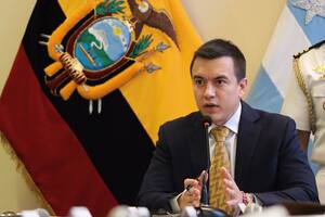 El presidente de Ecuador lanzó una advertencia a los jueces en medio de la violencia desatada