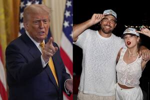 El presidente de EE.UU. felicitó a la pareja pese a haber tenido un altercado mediático con la cantante