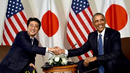 Barack Obama y Shinzo Abe dieron juntos un mensaje de reconciliación
