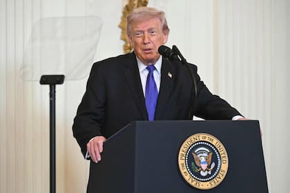 El presidente de Estados Unidos, Donald Trump