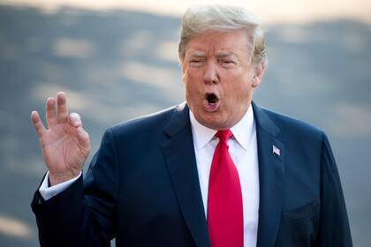 El presidente de Estados Unidos, Donald Trump