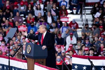El presidente de Estados Unidos Donald Trump