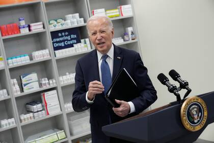 El presidente de Estados Unidos, Joe Biden. (AP/Andrew Harnik)