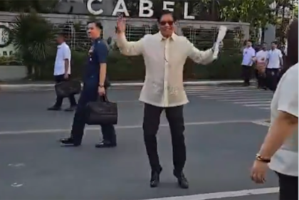 El presidente de Filipinas, Ferdinand Marcos Jr., se mostró en buen estado de salud.