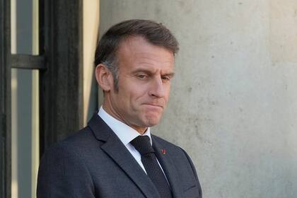 El presidente de Francia, Macron.