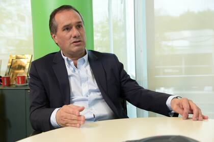 El presidente de GS1 Argentina, Guillermo Fazio