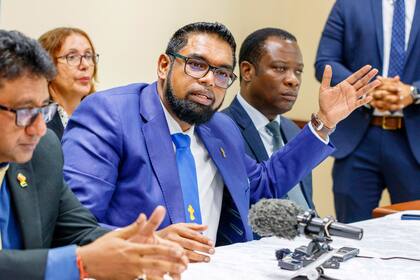 El presidente de Guyana Irfaan Ali (Archivo)