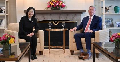 El presidente de la Cámara de Representantes (EEUU) muestra a la presidenta de Taiwán su "apoyo inquebrantable"